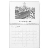 2016 Oude Afbeeldingen van de agenda van New York Kalender (Feb 2027)