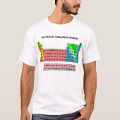 2016 Periodic Table of the Elements T-shirt (Voorkant)
