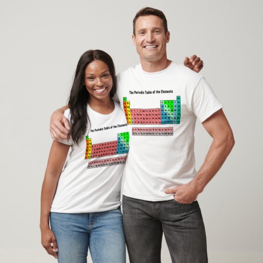 2016 Periodic Table of the Elements T-shirt (Unisex)