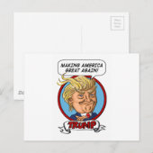 2016 Presidentiële verkiezingen Briefkaart (Voorkant / Achterkant)