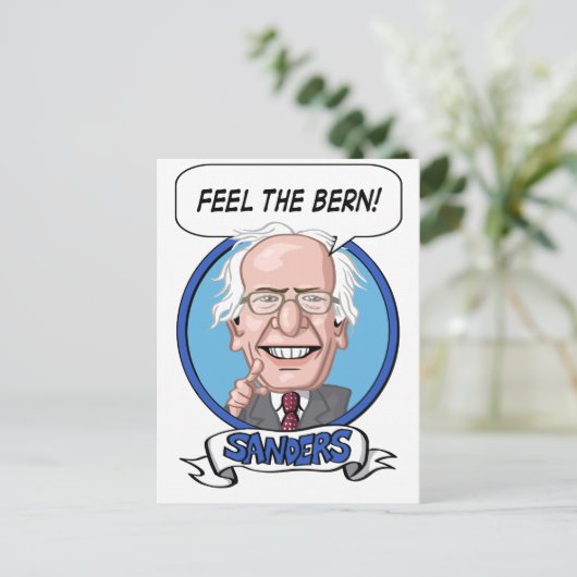 2016 Presidentiële verkiezingen Briefkaart (Staand voorkant)