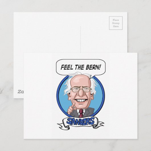 2016 Presidentiële verkiezingen Briefkaart (Voorkant / Achterkant)