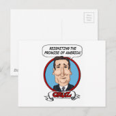 2016 Presidentiële verkiezingen Briefkaart (Voorkant / Achterkant)