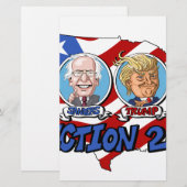 2016 Presidentiële verkiezingen Briefpapier (Voorkant / Achterkant)