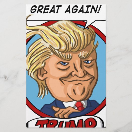 2016 Presidentiële verkiezingen Briefpapier (Voorkant)