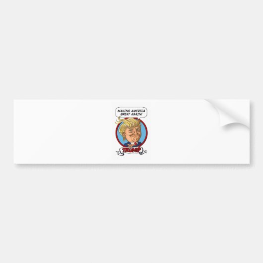 2016 Presidentiële verkiezingen Bumpersticker (Voorkant)