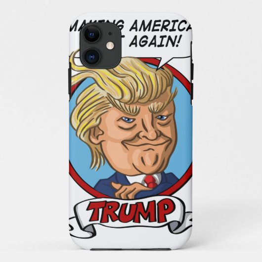 2016 Presidentiële verkiezingen Case-Mate iPhone Case (Achterkant)