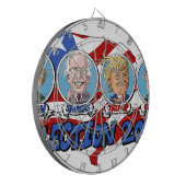 2016 Presidentiële verkiezingen Dartbord (Voorkant Links)