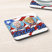 2016 Presidentiële verkiezingen Drankjes Onderzetter (Linkerzijde)