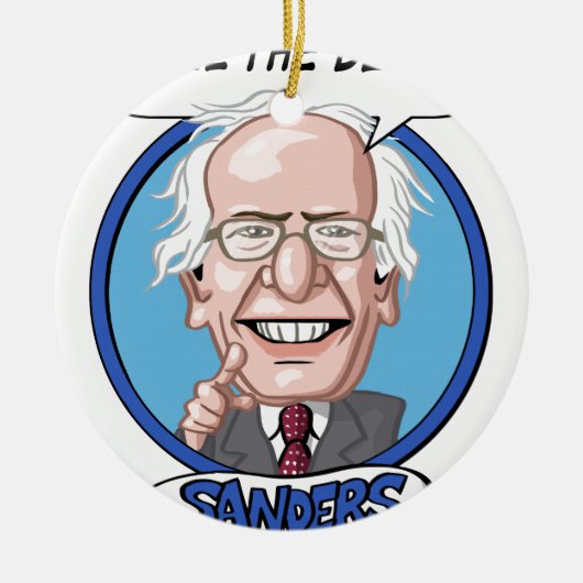 2016 Presidentiële verkiezingen Keramisch Ornament (Voorkant)