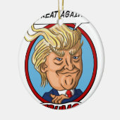 2016 Presidentiële verkiezingen Keramisch Ornament (Links)