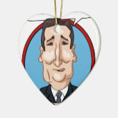 2016 Presidentiële verkiezingen Keramisch Ornament (Links)