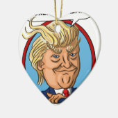 2016 Presidentiële verkiezingen Keramisch Ornament (Links)