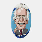 2016 Presidentiële verkiezingen Keramisch Ornament (Rechts)