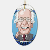 2016 Presidentiële verkiezingen Keramisch Ornament (Links)