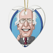 2016 Presidentiële verkiezingen Keramisch Ornament (Links)