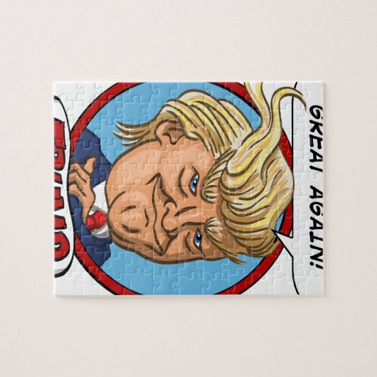 2016 Presidentiële verkiezingen Legpuzzel (Horizontaal)