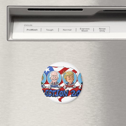 2016 Presidentiële verkiezingen Magneet (Insitu (Vaatwasser))