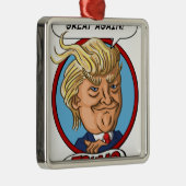 2016 Presidentiële verkiezingen Metalen Ornament (Rechts)