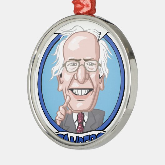 2016 Presidentiële verkiezingen Metalen Ornament (Links)