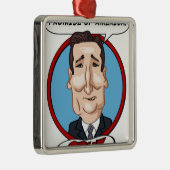 2016 Presidentiële verkiezingen Metalen Ornament (Rechts)