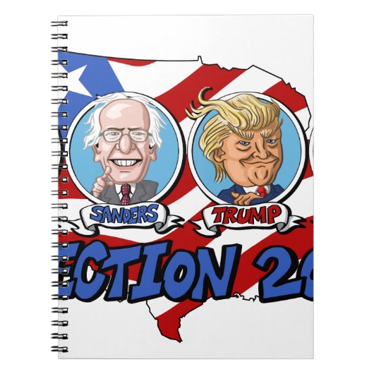 2016 Presidentiële verkiezingen Notitieboek (Voorkant)