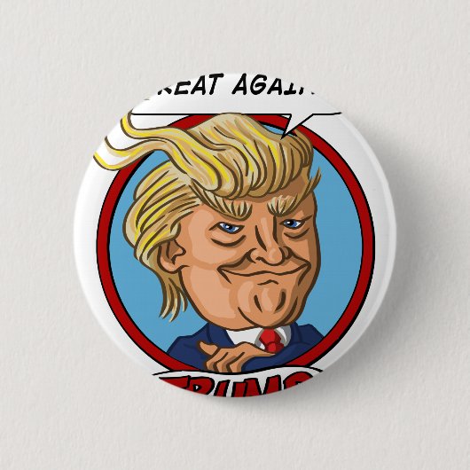 2016 Presidentiële verkiezingen Ronde Button 5,7 Cm (Voorkant)
