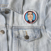 2016 Presidentiële verkiezingen Ronde Button 5,7 Cm (In situ)