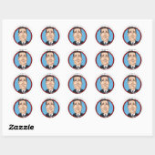 2016 Presidentiële verkiezingen Ronde Sticker (Vel)
