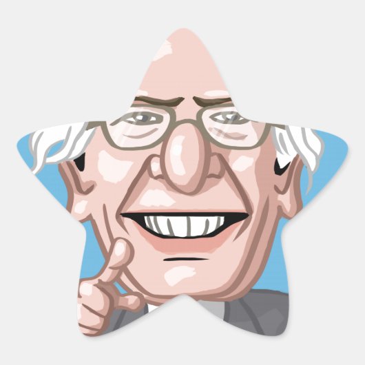 2016 Presidentiële verkiezingen Ster Sticker (Voorkant)