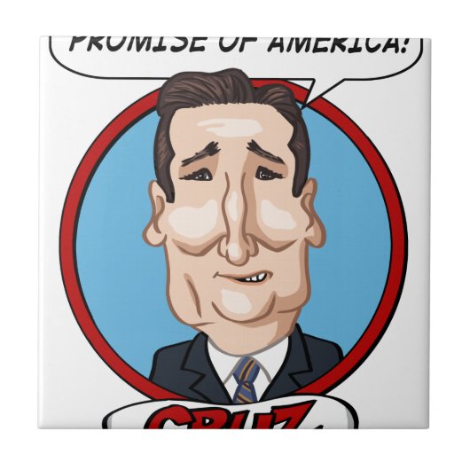 2016 Presidentiële verkiezingen Tegeltje (Voorkant)