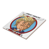 2016 Presidentiële verkiezingen Tegeltje (Zijkant)