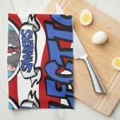 2016 Presidentiële verkiezingen Theedoek (Quarter Fold)