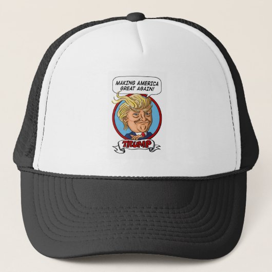 2016 Presidentiële verkiezingen Trucker Pet (Voorkant)
