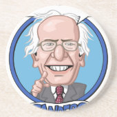 2016 Presidentiële verkiezingen Zandsteen Onderzetter (Voorkant)