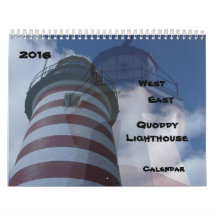 2016 Quoddy Vuurtorens Kalender