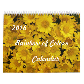 2016 Regenboog van Kleuren Kalender