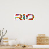 2016: Rio Poster (Keuken)