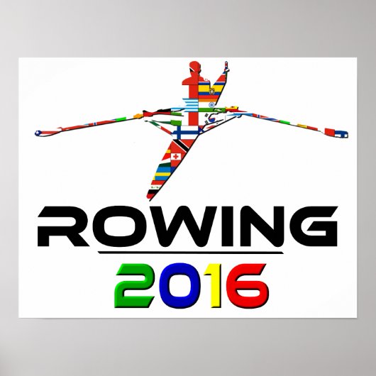 2016: Rowing Poster (Voorkant)