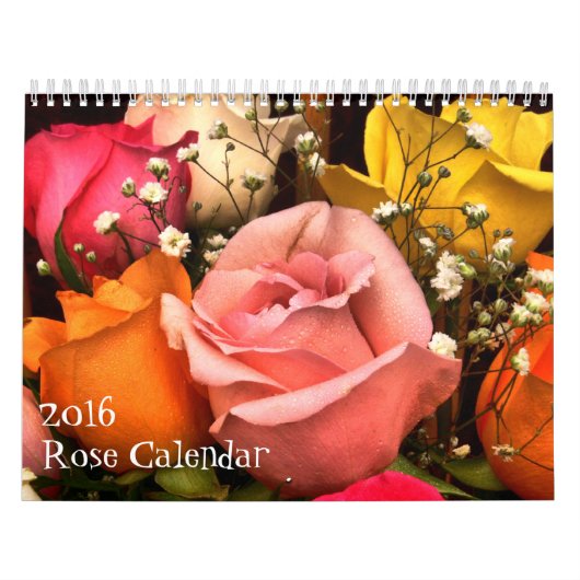 2016 Rozen Kalender (Hoes)