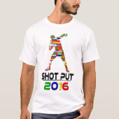 2016:Shotput T-shirt (Voorkant)