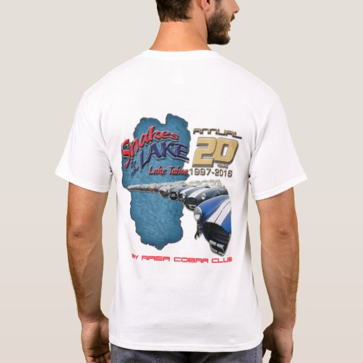 2016 Snakes Basic * (FRT & Back) T-shirt (Achterkant)