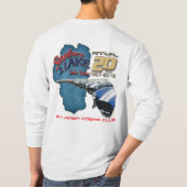 2016 Snakes Long hoeve * (voor- en achterzijde) T-shirt (Achterkant)