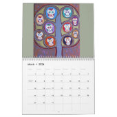 2016 Sugar Skull Day of the dode Calendar Kalender (Mar 2026)