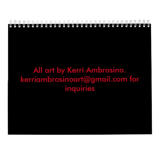 2016 Sugar Skull Day of the dode Calendar Kalender (Achterkant)