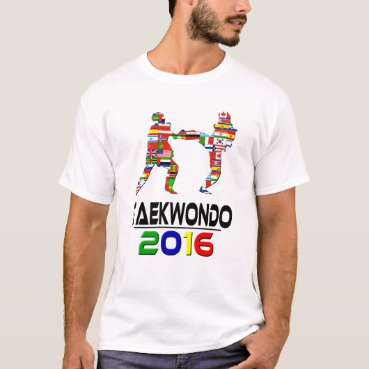 2016:Taekwondo T-shirt (Voorkant)