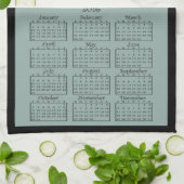2016 The Birds Cloth Calendar Theedoek (Gevouwen)
