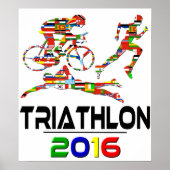 2016: Triathlon Poster (Voorkant)