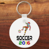 2016:Voetbal Sleutelhanger (Voorkant)