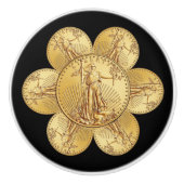 2016 Vrijheid ~ Amerikaanse Gold Eagle ~ * ~ Keramische Knop (Voorkant)